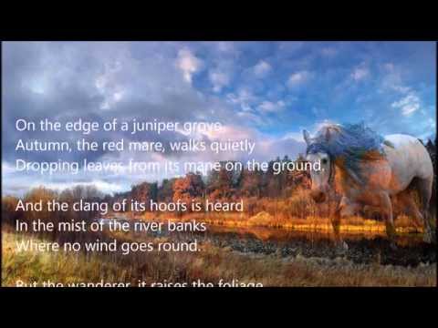 Sergey Esenin  Autumn (in English)