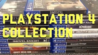 PlayStation 4 collection so far
