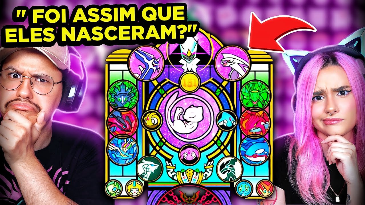 O começo de tudo A Criação e origem do UNIVERSO POKÉMON!