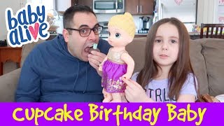 Baby Alive Cupcake Birthday Baby | ThePlusSideOfThings