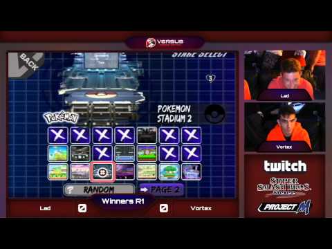 VS Weekly 7/30/14 - Winners R1 - Vortex (Marth) vs Lad (Wolf) - Project M