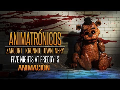 ANIMATRÓNICOS RAP | Five Nights at Freddy's | ZARCORT-KRONNO-NERY-ITOWN - FNAF