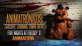 ANIMATRÓNICOS RAP ANIMACIÓN | Five Nights at Freddy's | ZARCORT-KRONNO-NERY-ITOWN - FNAF
