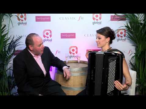 Ksenija Sidorova at Classic FM Live