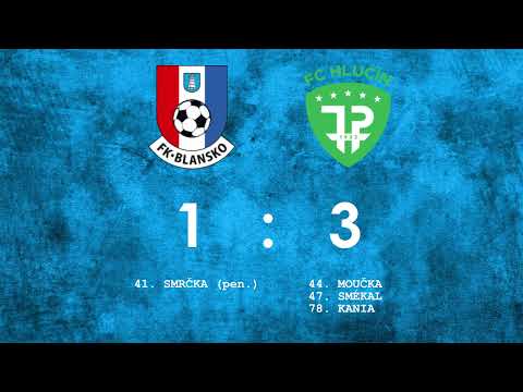 SESTŘIH | MSFL 23/24 | 03. kolo | FK Blansko - FC Hlučín | 1:3