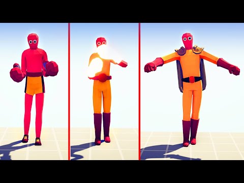EVOLUTION of SAITAMA #1 | TABS - Totally Accurate Battle Simulator