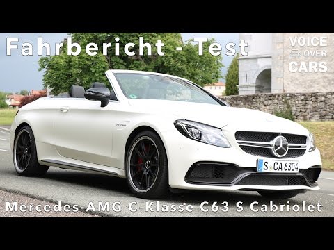 Mercedes-AMG C63 S Cabriolet Fahrbericht Test Sound V8