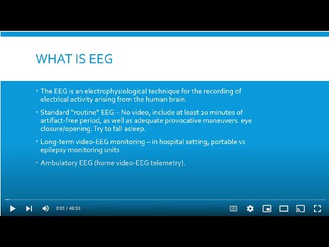 Neuro Lecture: Basics of Reading an EEG