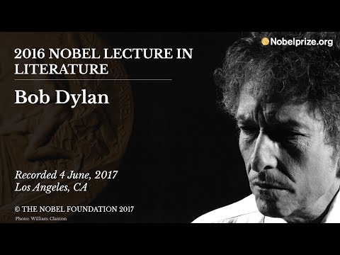 Texted Version - Bob Dylan 2016 Nobel Lecture in Literature