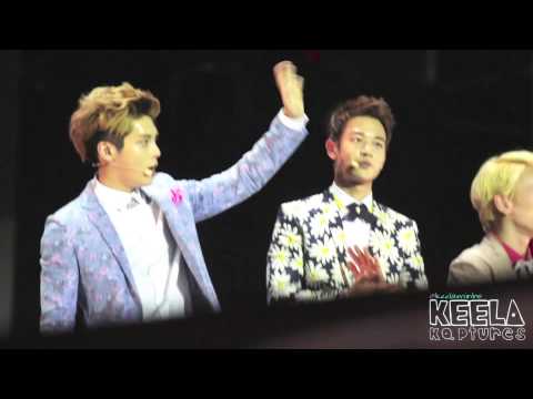 130309 Music Bank in Jakarta - SHINee 인사 [1080p HD]