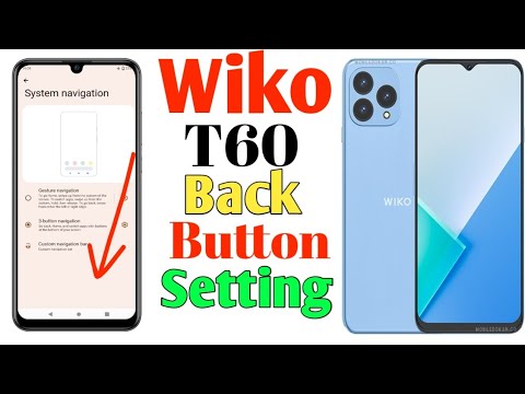 How To Wiko T60 Back Button Setting✅Wiko T60 Navigation Bar-(Uzzol Technology)