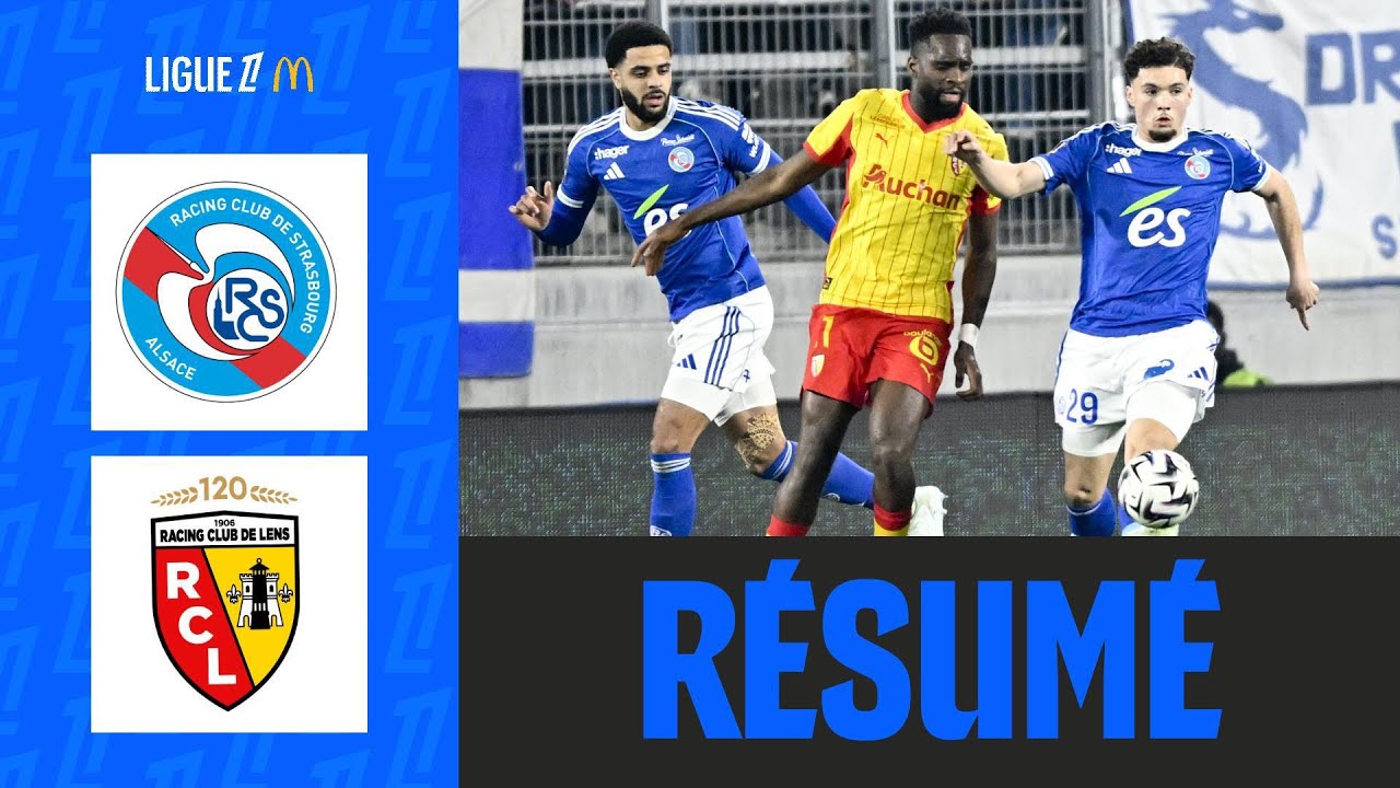 RC Strasbourg vs RC Lens Highlights