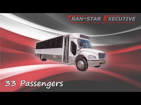 33 Passenger Shuttle Bus with Bathroom