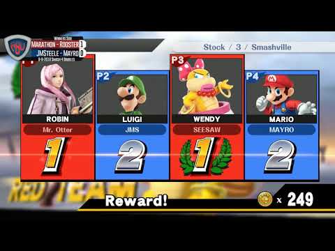 ABU 22: Marathon/Rooster vs. JMSteele/Mayro - SSB4 Doubles Winners Side