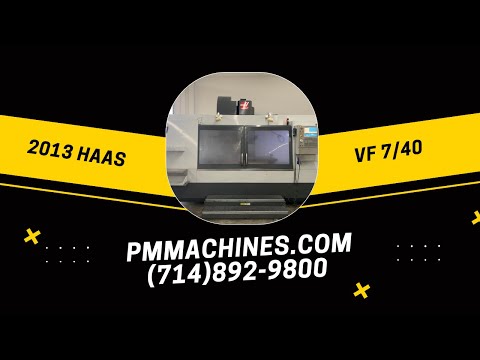 2013 HAAS VF-7/40 Vertical Machining Centers | PM Machines (1)