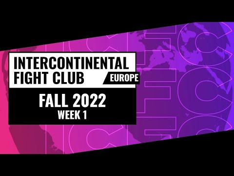 ICFC Street Fighter 6 Tournament EU: Fall 2023 - Week 1