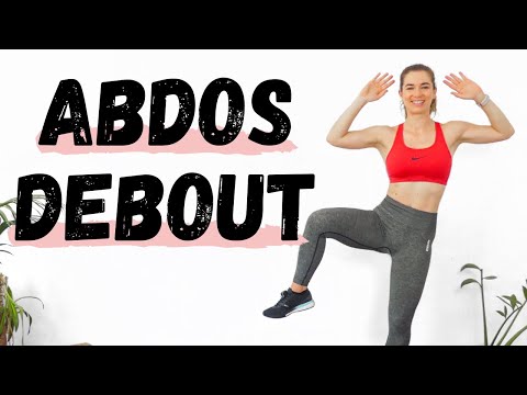 15min Standing Abs - Strengthen your abs while avoiding back pain | No equipment required