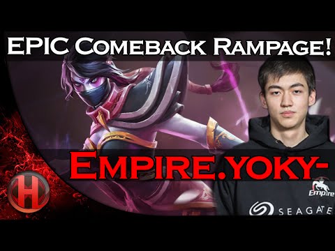 Empire.yoky-♥ EPIC Rampage Comeback vs. Alliance Dota 2