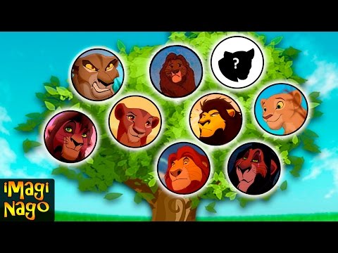O Rei Leão: A Árvore Genealógica OFICIAL e COMPLETA