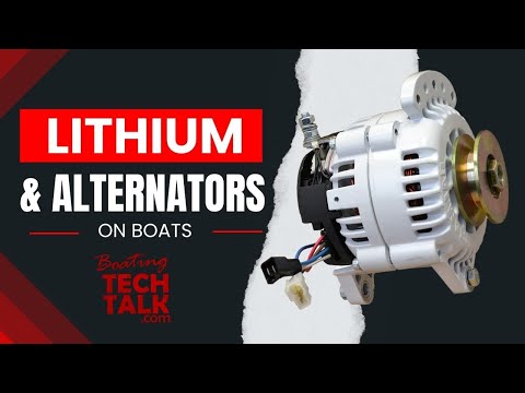 How Do I Charge a Lithium House Bank and a Lead Acid Starter Battery With My Alternator?