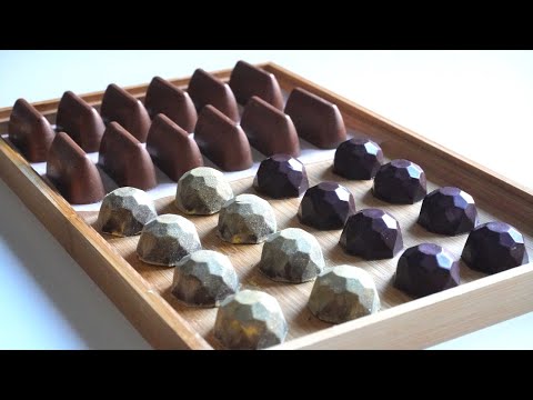Ricetta cioccolatini ripieni e Gianduiotti - Filled chocolates and Gianduiotti recipe|ASMR|cakeshare