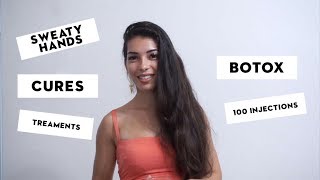 Sweaty hands. Hyperhidrosis Treatments - Botox, Iontophoresis etc.