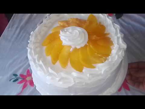 Pastel de 3 leches durazno en horno eléctrico