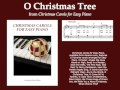 O Christmas Tree for Easy Piano