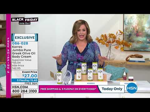 Korres Jumbo Olive   Peach Blossom Body Cream