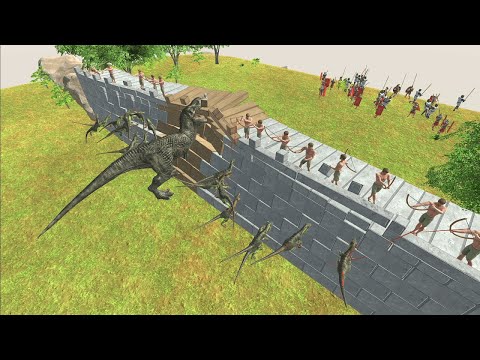 Verify which unit can break the high fence! - Animal Revolt Battle Simulator