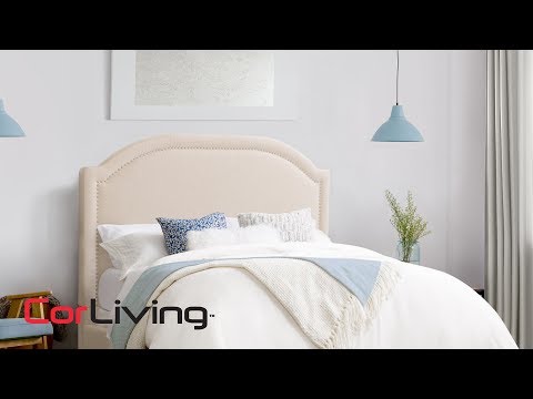 Bed Frame with Arched Headboard - Florence Collection | CorLiving