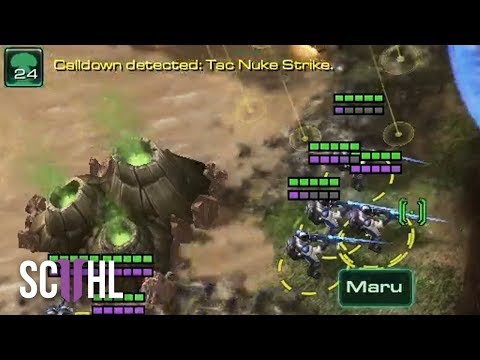 Maru's Quadruple Nukes - Starcraft 2: Maru vs. Ragnarok