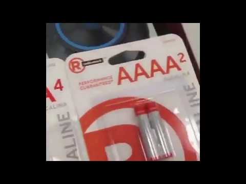 LE BATTERIE DELL'ANGOLO DELLE ROTTURE DELLA LIDL