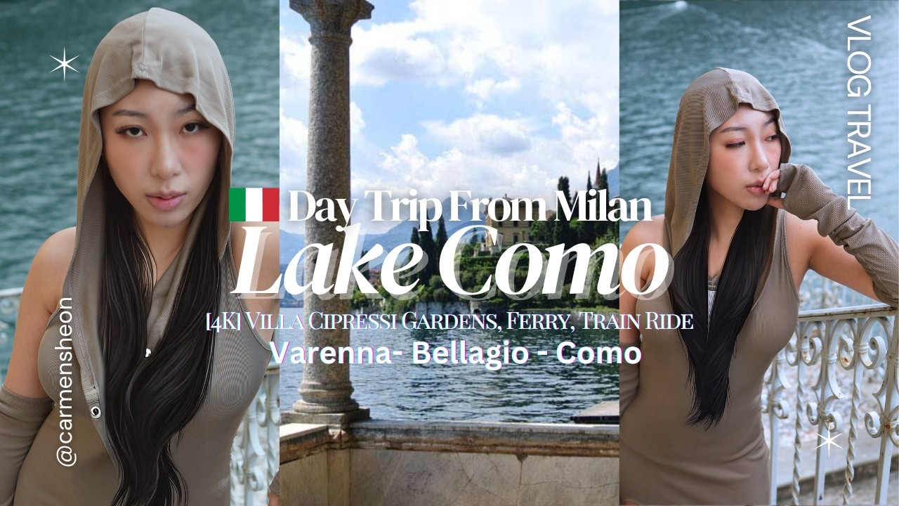 A traveler explores Villa Cipressi Botanical Garden in this video.