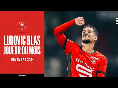 Ludovic Blas joueur du mois de Novembre 2024
