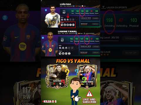 Luis Figo vs Lamine Yamal #FCMobile #Figo #Yamal #FCMobileTips
