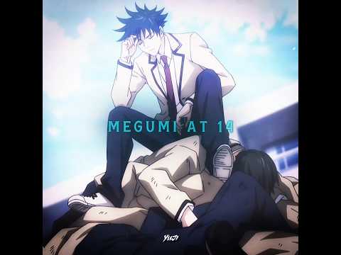 Megumi at 14 ☠️🥶 || Jujutsu kaisen #yuji #megumi