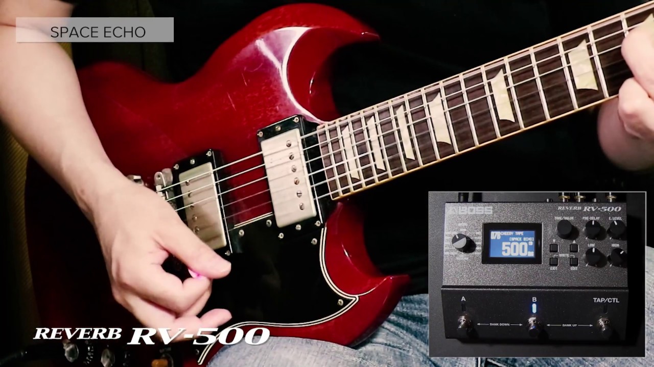 BOSS RV-500 Reverb Sound Preview - YouTube