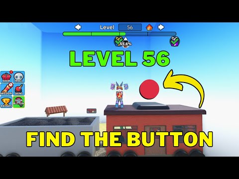 How To Complete Roblox Find The Button Level 56 | World 1