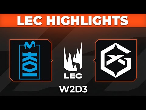 MKOI vs GX Highlights | LEC 2026 Versus | Movistar KOI vs GIANTX by Onivia
