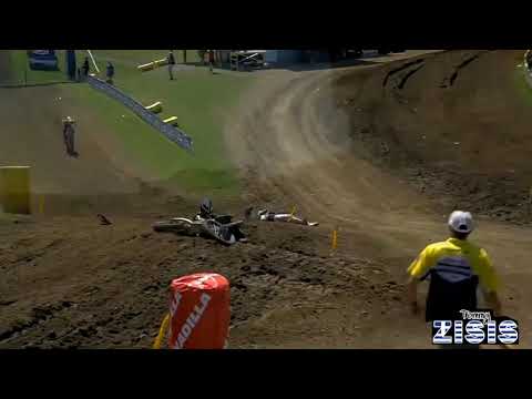 plessinger crash unadilla 2021 mototcross rd8