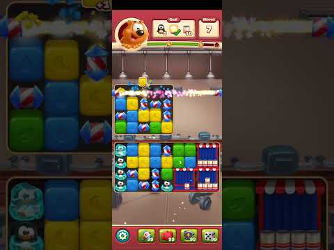 Toon Blast Level 2344 No Boosters Series