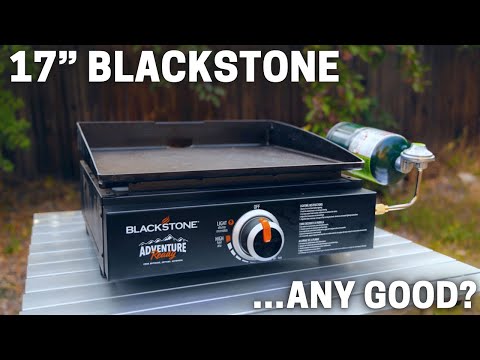 BLACKSTONE 17 Inch Griddle | Unboxing/Seasoning/Review