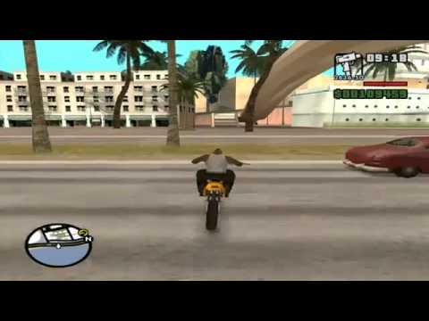 GTA san andreas   Unique stunt jump #7