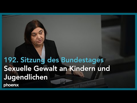 Bundestagsdebatte: Sexuelle Gewalt an Kindern und Jugendlichen am 11.10.2024