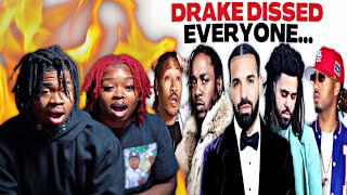 Drake - Push Ups (Drop & Give Me 50) (Kendrick Lamar, Rick Ross, Metro Boomin Diss) | REACTION