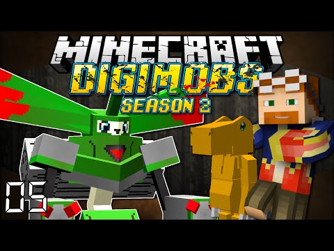 Minecraft: DIGIMOBS (SEASON 2) EP. 5 - Machine Land!