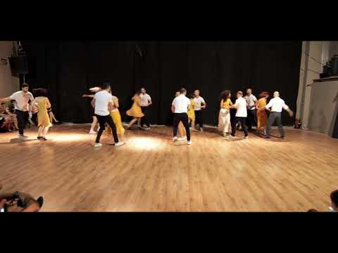Rhythm Hoppers Graduation Swing Party 2019 - Lindy Hop routine 6