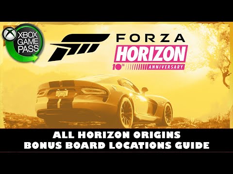Forza Horizon 5 | All Horizon Origins Bonus Boards | Smash Happy Achievement Guide