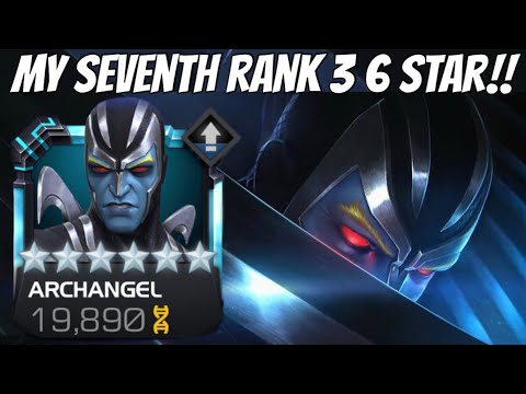 6 Star Rank 3 ARCHANGEL Rank Up & Gameplay - UNREAL DAMAGE!!! Endgame Bosses + More!!!